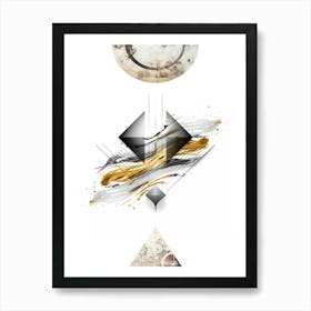 Poster Abstract Illustration Art 16 Art Print