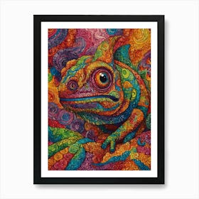 Chamelon 2 Art Print