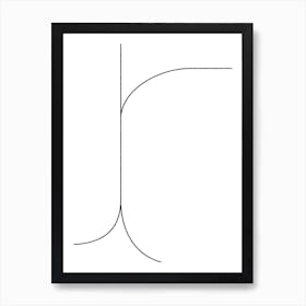 Hyper Minimalist Lines 03 Poster