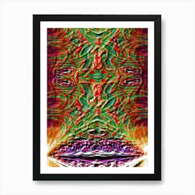 Psychedelic Abstract Painting 5 Art Print