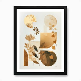 'Gold Leaf' 10 Art Print