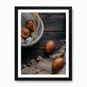 Easter Eggs 629 Art Print