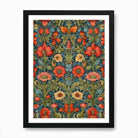 William Morris Wallpaper 4 Art Print