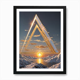 Golden Triangle Art Print