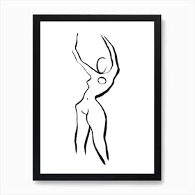Nude 19 Art Print