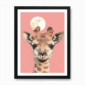 Giraffe 82 Art Print