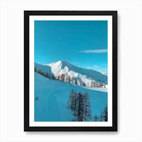 Ski Season Art Print