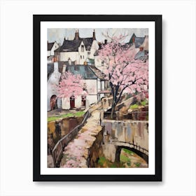 Crail (Fife, Scotland) Painting 2 Art Print