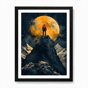 Full Moon In The Sky 11 Art Print