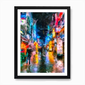 Japanese Street Art Print