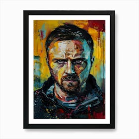 Jesse Pinkman From Breaking Bad Art Print