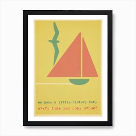 Ship Song,  Nick Cave and the Bad Seeds  Art Print