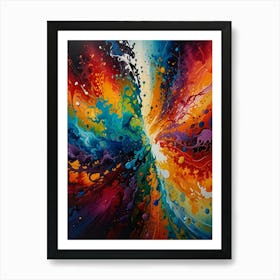 Abstract Painting 498 Art Print