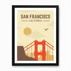 San Francisco California 1 Art Print