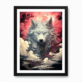 White Wolf 1 Art Print