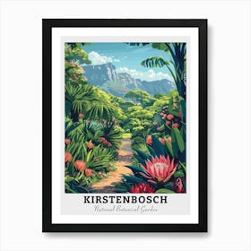 Kristenbosch Botanical Garden Travel Art Print