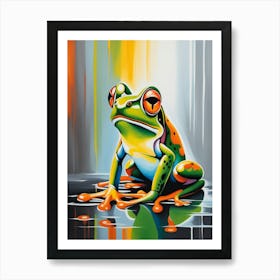 The Frog Art Print