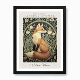 William Morris Fox Right Exhibition Art Print