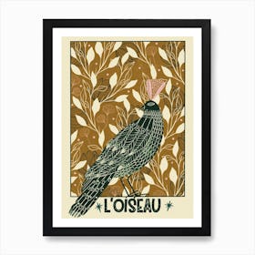 L'Oiseau 2 Art Print