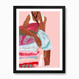 Laundry Day 4 Art Print