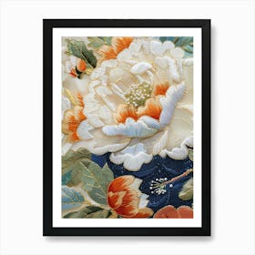 Chinese Embroidery 36 Art Print