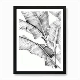 Banana Leaf 7 Art Print