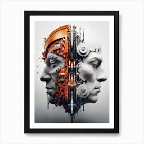 The Mechanical Mind Art Print