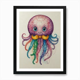 Octopus 43 Art Print