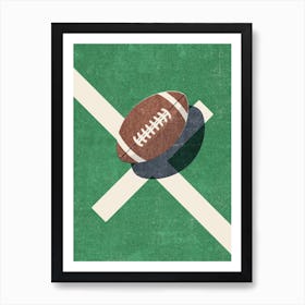 Balls American Football Art Print