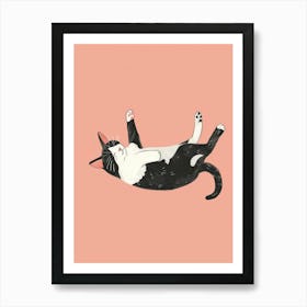 Cat Illustration 6 Art Print