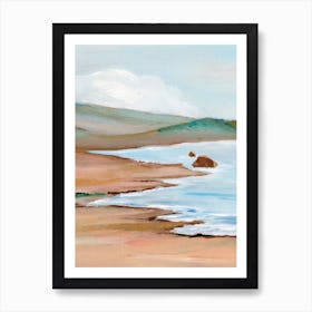 Coast Art Print