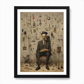 Man In A Chair Art Print