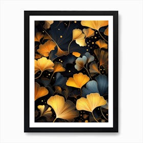 Ginko Leaves 2 Art Print