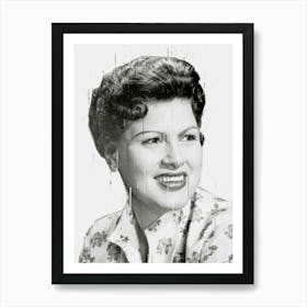 Patsy Cline Art Print