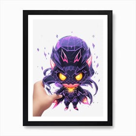 Samurai Demon Art Print