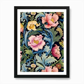 Floral Pattern 31 Art Print