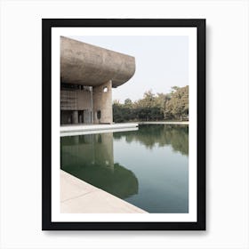 Architecture Le Corbusier Chandigarh Art Print