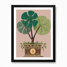 Egyptian Plant Art Print