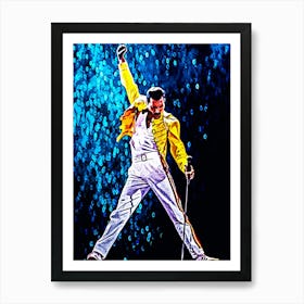 Freddie Mercury 5 Art Print