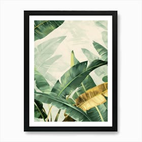 Tropical Leaves 96 Art Print