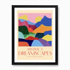 Abstract Dreamscapes Landscape Collection 42 Art Print