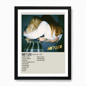 WET LEG By Wet Leg. 2022 Poster Art Print