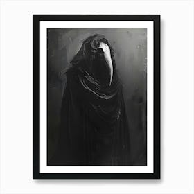 Raven In The Night Art Print