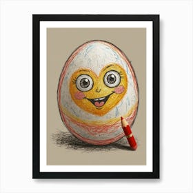 Easter Egg 1 Art Print