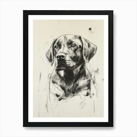 Labrador Retriever Dog Art Print