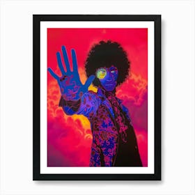 Jimi Hendrix Art Print