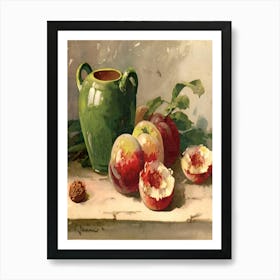 Apricots And Pears Art Print