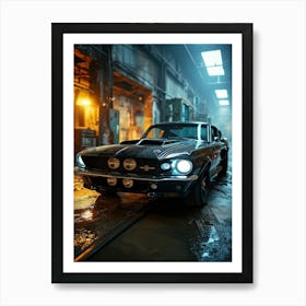 Ford Mustang Gt 8 Art Print