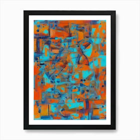 Abstract Painting 840 Art Print