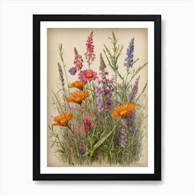 Wildflowers 2 Art Print